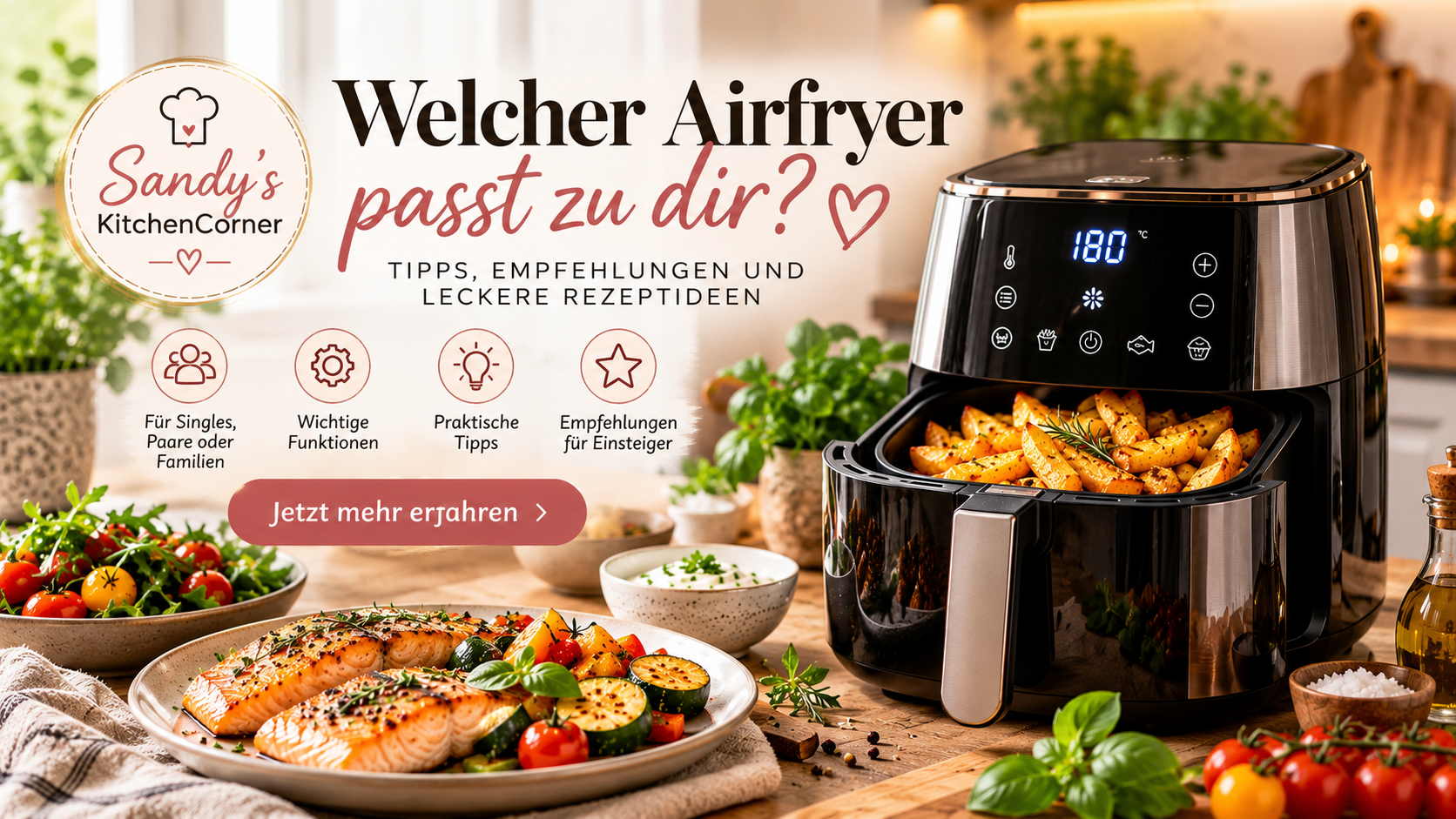 Der große Heißluftfritteusen-Vergleich: Welcher Airfryer passt zu dir?